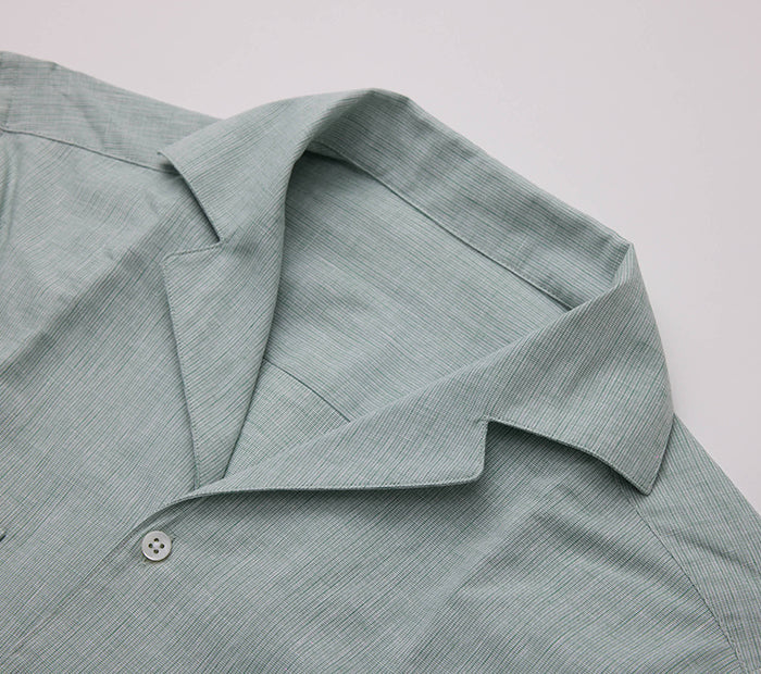 Cuban Collar Retro Shirt