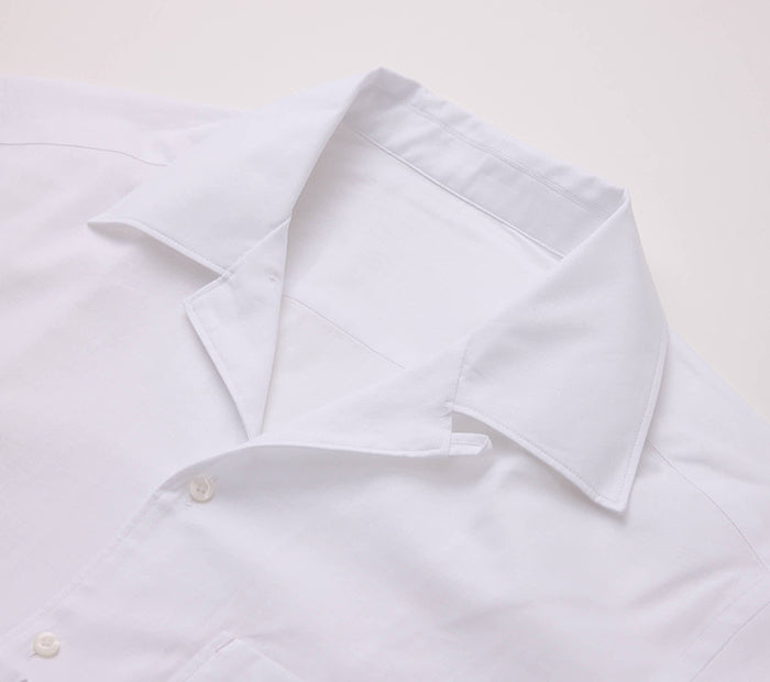 Cuban Collar Linen Shirt