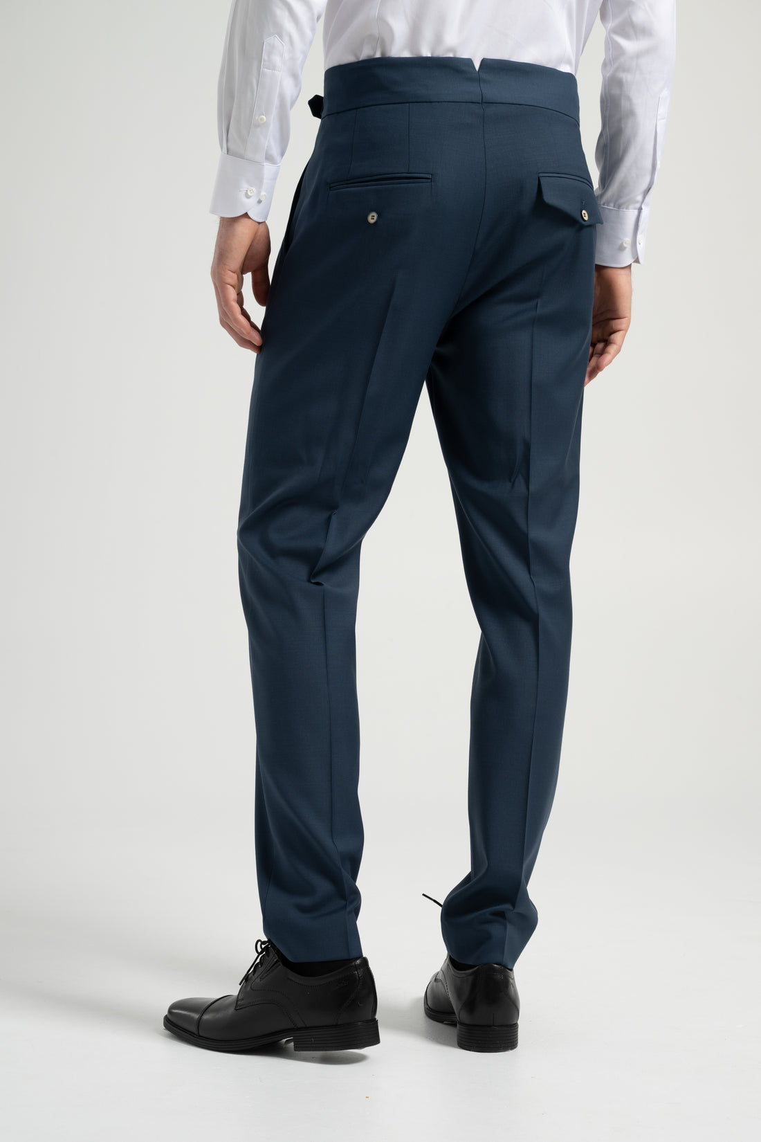 Wool Double-Pleat Trousers