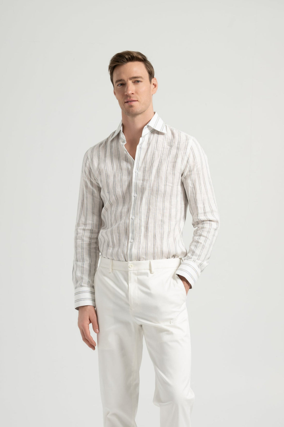 Striped Linen Shirt